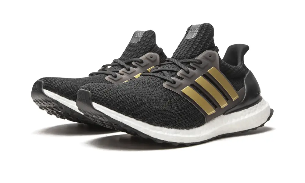 More Adidas Shoes Ultra Boost 4.0 DNA 'Black Metallic Gold' 