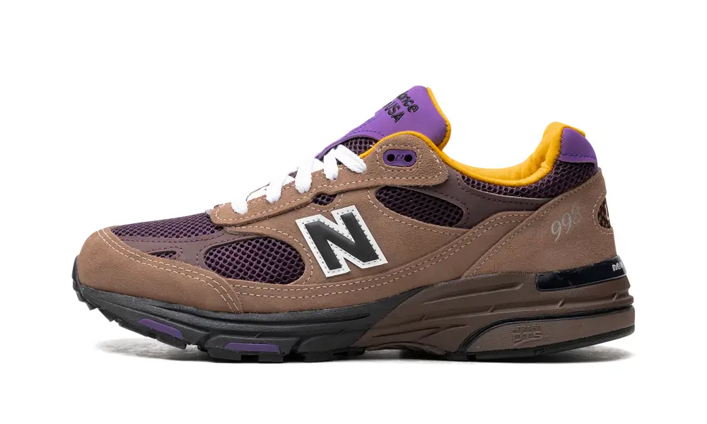 New Balance 993 993 'Made in USA - Mushroom   Midnight Violet' 