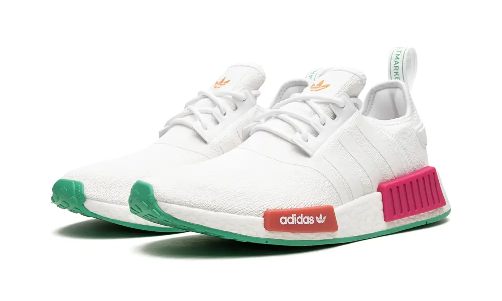 Adidas NMD NMD R1 WMNS 'White Magenta Green' 