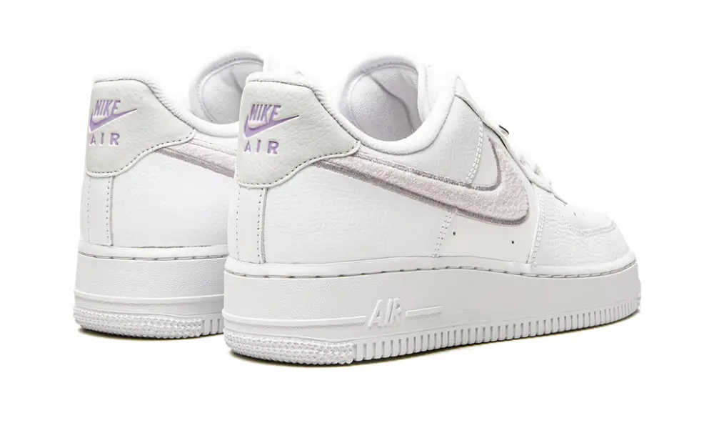 Nike Lifestyle AIR FORCE 1 LO MNS WMNS 'Chenille Swoosh - Sea Glass' 