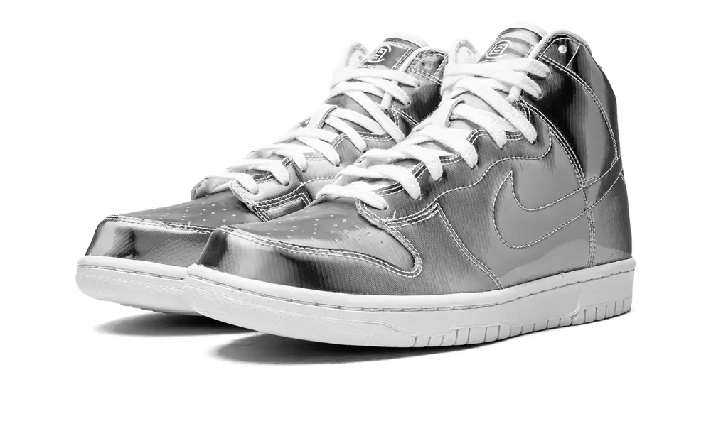 Nike Dunk Dunk High 'Clot - Metallic Silver'