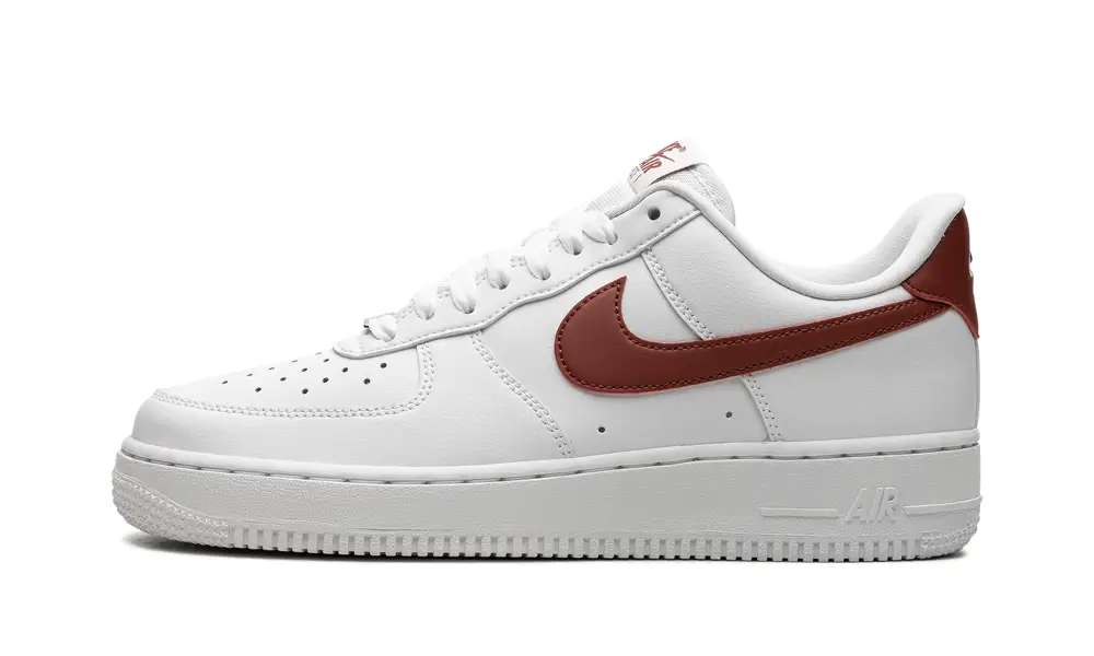 Nike Lifestyle AIR FORCE 1 '07 WMNS 'White Rugged Orange'