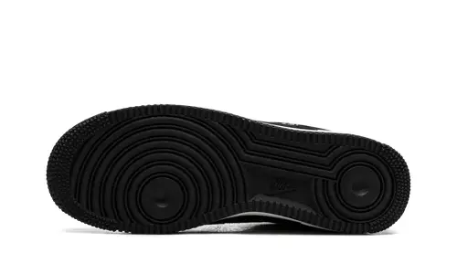 Nike Lifestyle Air Force 1 Low '07 LV8 'Black Sail Embroidered Swoosh' 