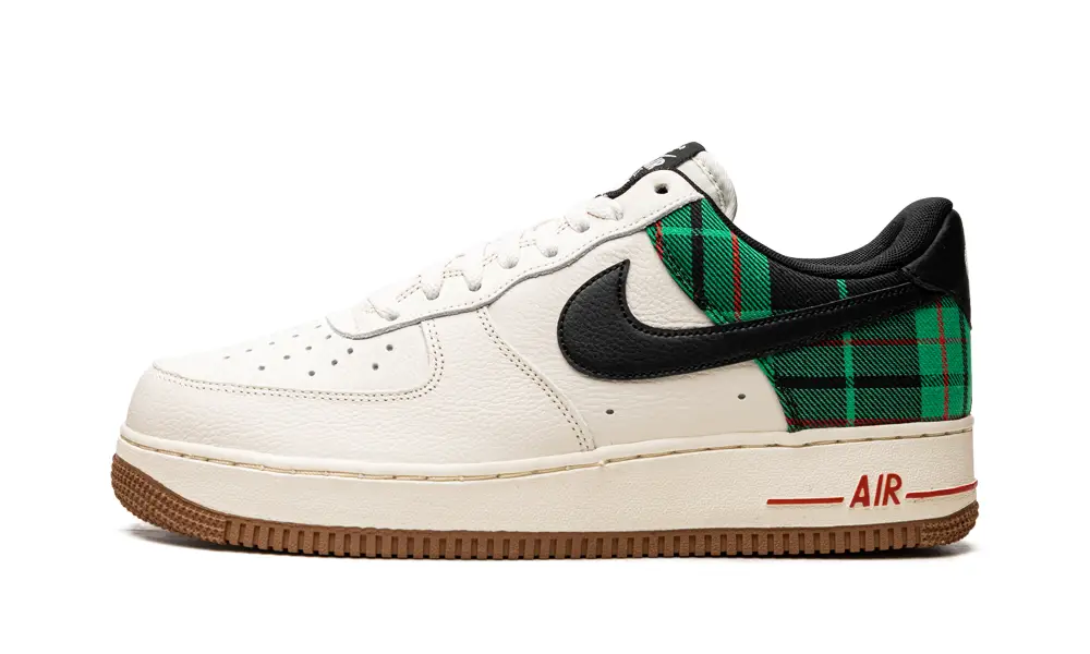 Nike Lifestyle Air Force 1 Low '07 LX 'Plaid Pale Ivory Stadium Green' 
