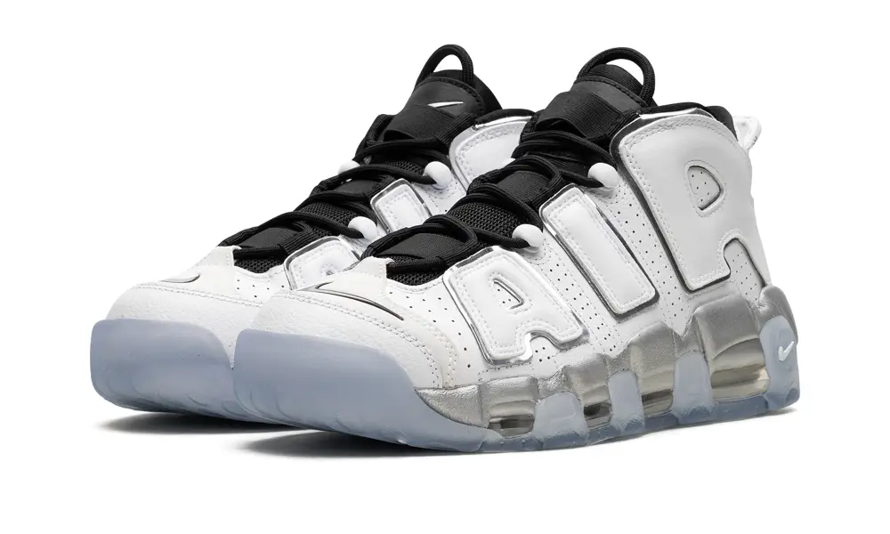 Nike Basketball AIR MORE UPTEMPO WMNS 'White Metallic'