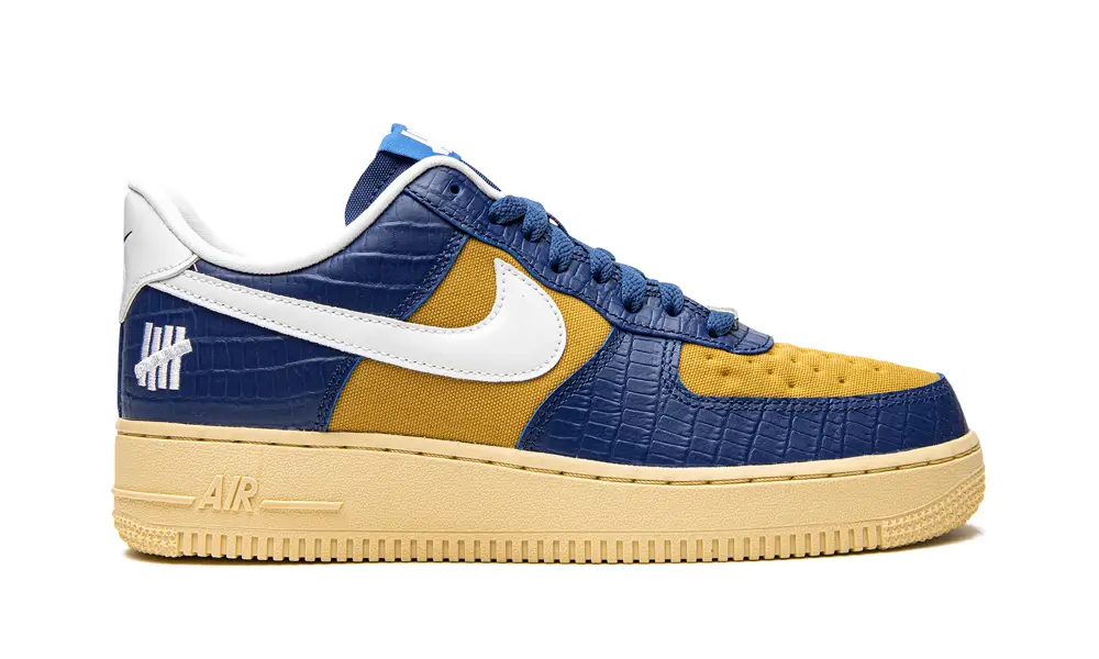 Nike Lifestyle Air Force 1 Low 'Undefeated - Blue Croc' 