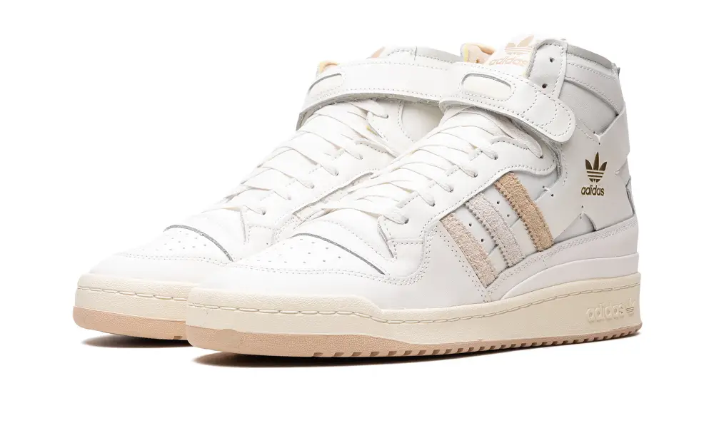 More Adidas Shoes Forum '84 High 'Cloud White / Magic Beige' 91042