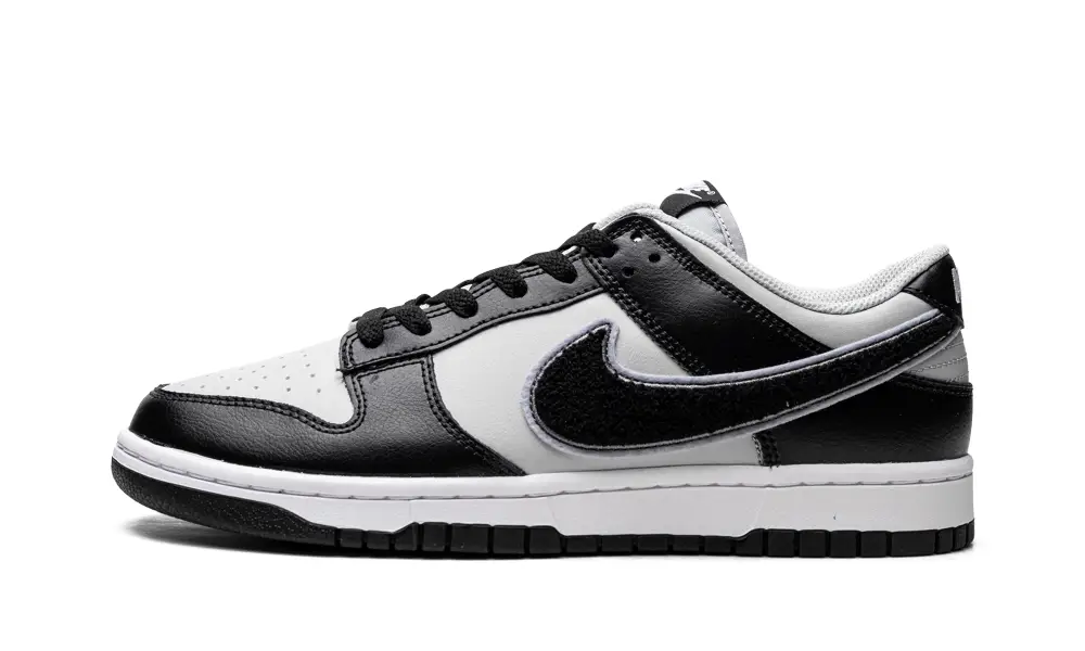 Nike Dunk Dunk Low 'Chenille Swoosh Black Grey' 