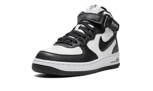 Nike Lifestyle Air Force 1 Mid 'Stussy - Light Bone Black'