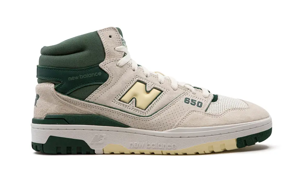 New Balance 650 650R 'Sea Salt Nightwatch Green'