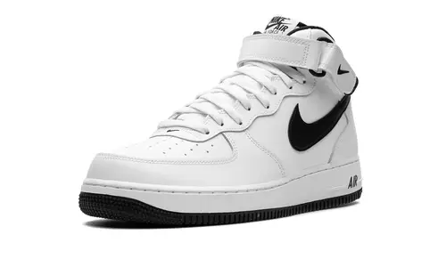 Nike Lifestyle Air Force 1 Mid 'White Black' 