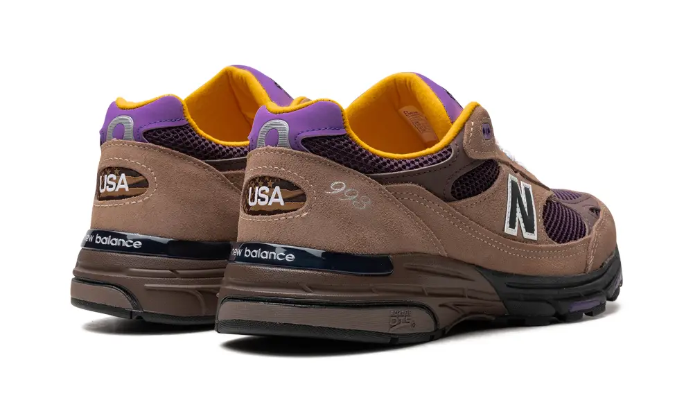 New Balance 993 993 'Made in USA - Mushroom   Midnight Violet' 