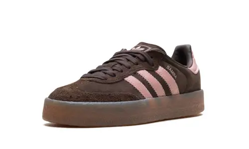 More Adidas Shoes Sambae WMNS 'Dark Brown Wonder Mauve' 