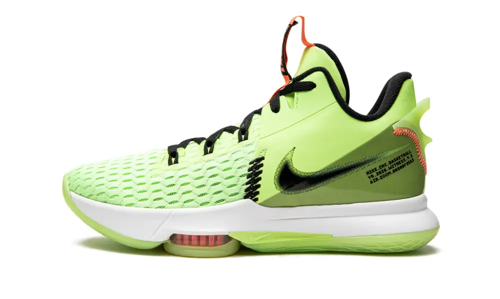 Nike Basketball LeBron Witness V 'Lime Glow' 