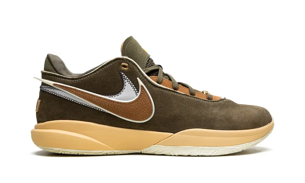 Nike Basketball LeBron 20 'Olive Suede'