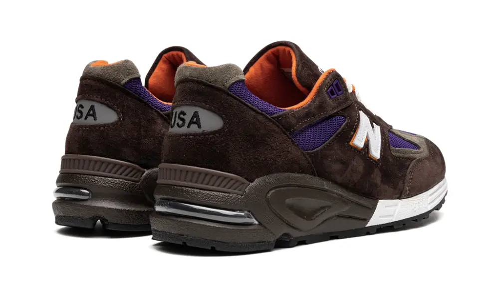 New Balance 990 990 v2 'Brown Orange Purple'