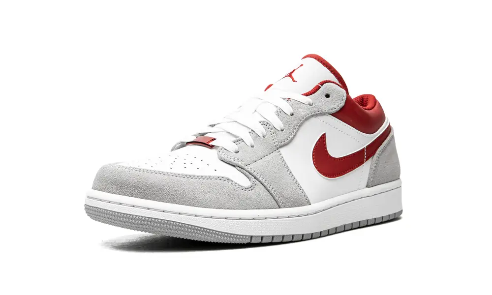 Air Jordan 1 Air Jordan 1 Low SE 'White   Grey   Red' 