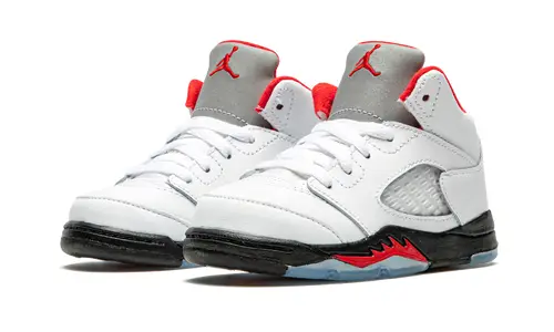 Air Jordan 5 Air Jordan 5 Retro TD 'Fire Red Silver Tongue 2020'