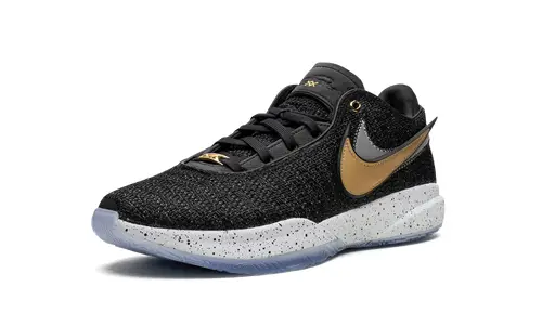 Nike Basketball LeBron 20 'Black Metallic Gold' 