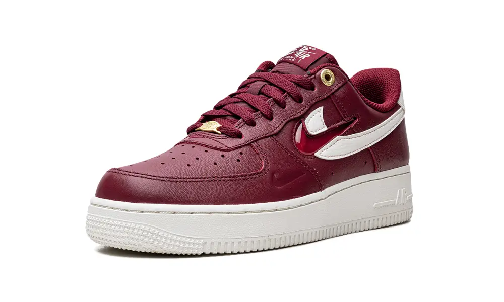 Nike Lifestyle AIR FORCE 1 LO WMNS 'Logo Pack - Deep Red' 