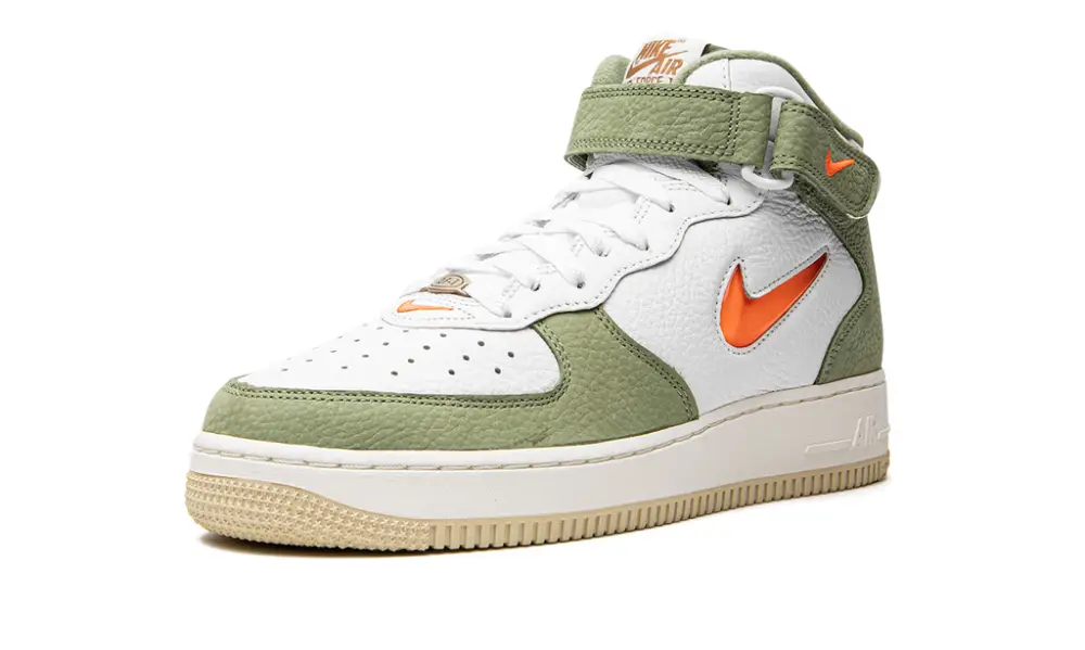 Nike Lifestyle Air Force 1 Mid QS 'Jewel Oil Green'