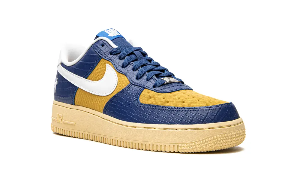 Nike Lifestyle Air Force 1 Low 'Undefeated - Blue Croc' 