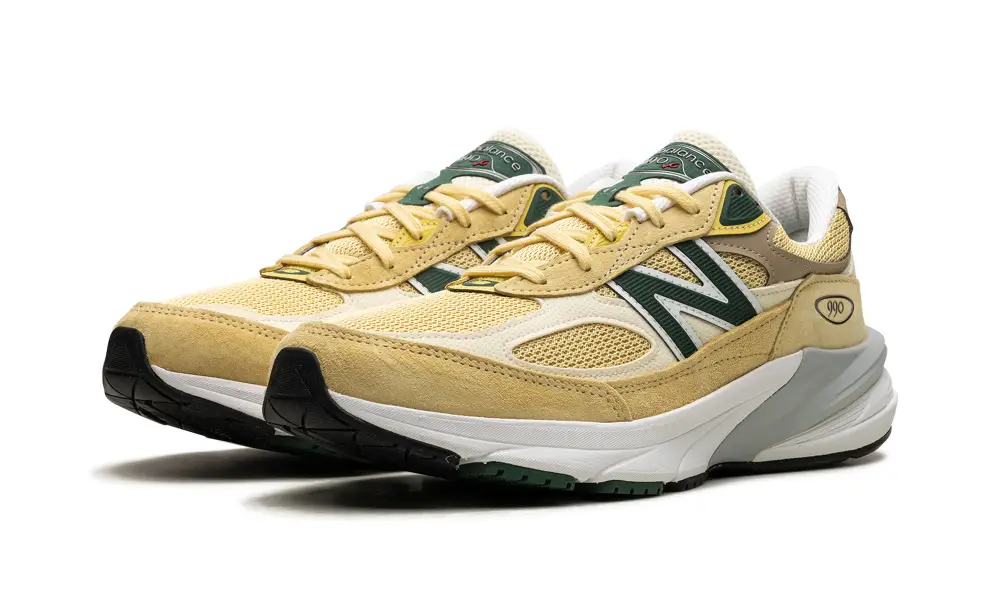 New Balance 990 990 'Pale Yellow/Forest Green'