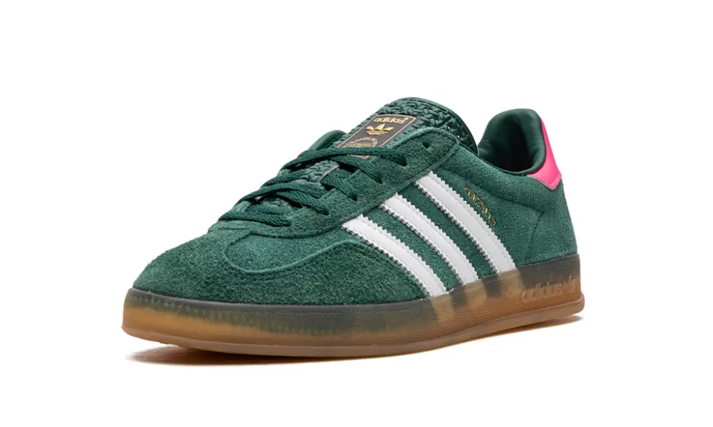 Adidas Gazelle GAZELLE INDOOR WMNS 'Collegiate Green   Lucid Pink' 