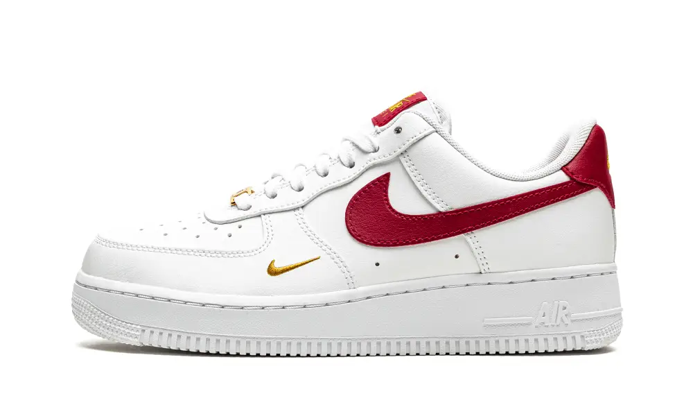 Nike Lifestyle AIR FORCE 1 LO ESSENTIAL MNS WMNS 'White / Gym Red'