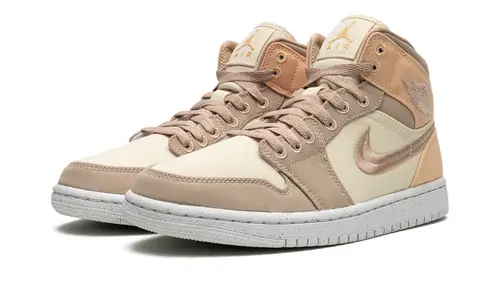 Air Jordan 1 AIR JORDAN 1 MID SE WMNS 'Canvas Khaki' 