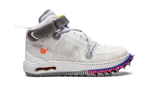 Nike Lifestyle Air Force 1 Mid 'Off-White - White'