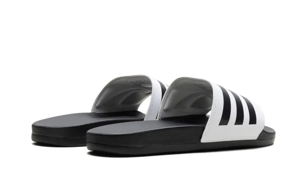More Adidas Shoes Adilette Comfort Slides 'Cloud White Core Black' 