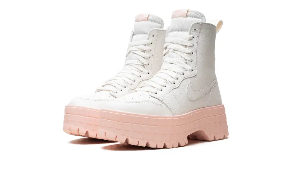 More Jordan Shoes Air Jordan 1 Brooklyn Wmns 'White / Pink'