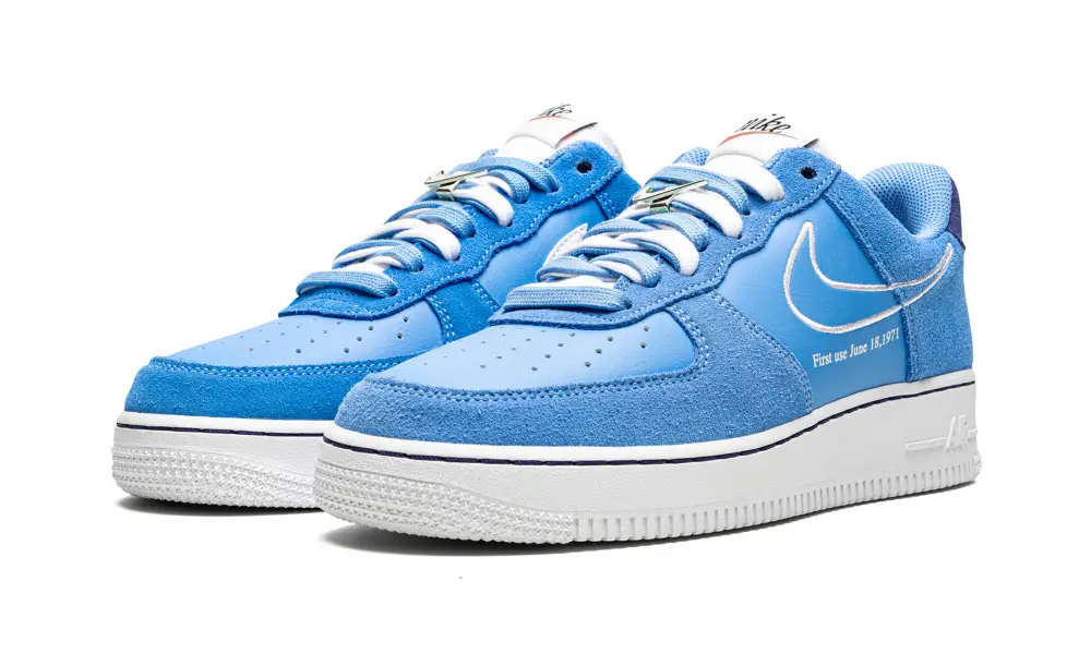 Nike Lifestyle Air Force 1 Low 'First Use - Blue Suede' 