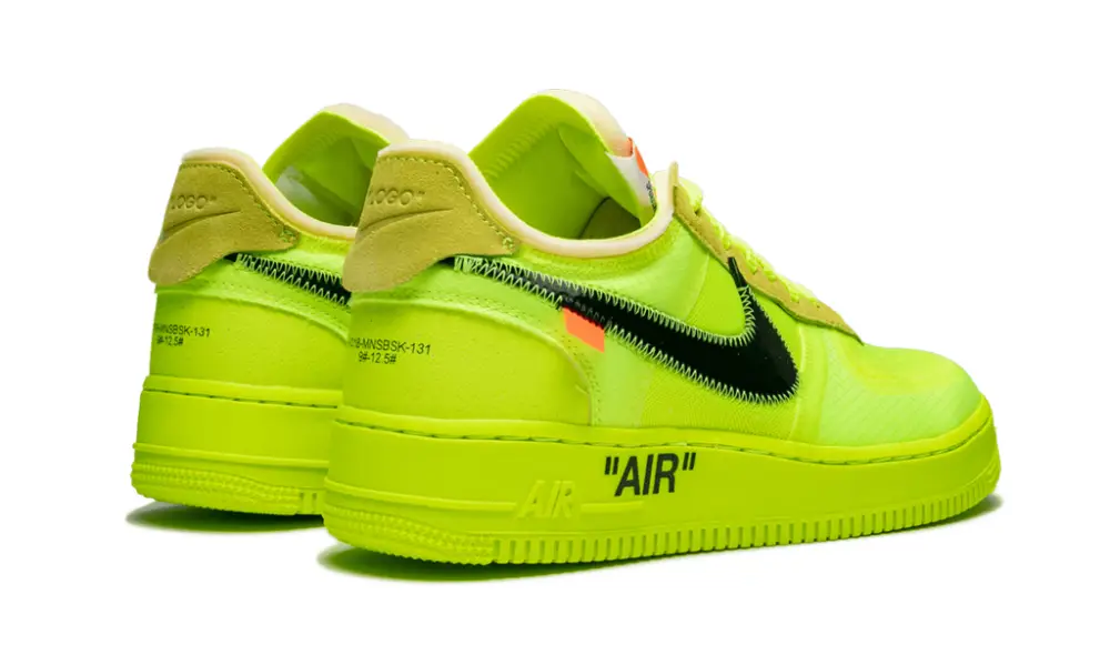Nike Lifestyle The 10: Air Force 1 Low 'Off-White Volt'