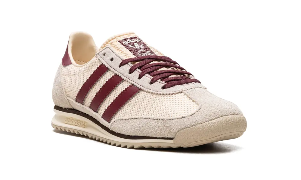 More Adidas Shoes SL 72 OG WMNS 'Beige Burgundy'