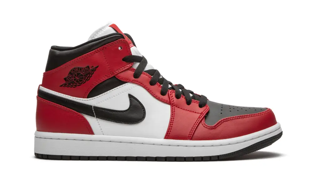 Air Jordan 1 Air Jordan 1 Mid 'Chicago Black Toe'