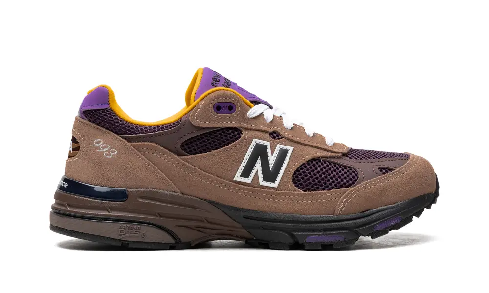 New Balance 993 993 'Made in USA - Mushroom   Midnight Violet' 