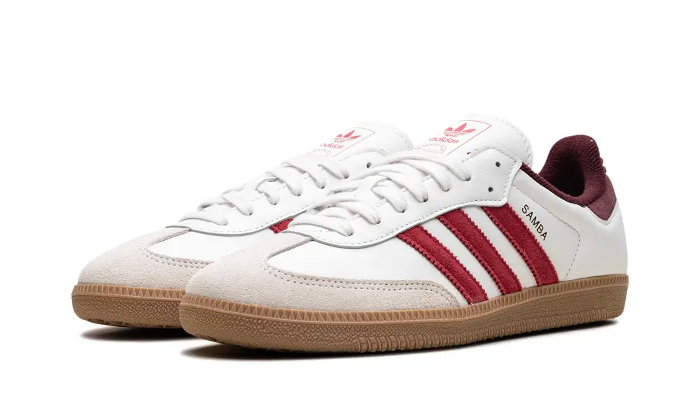 Adidas Samba Samba OG 'Core White Better Scarlet'