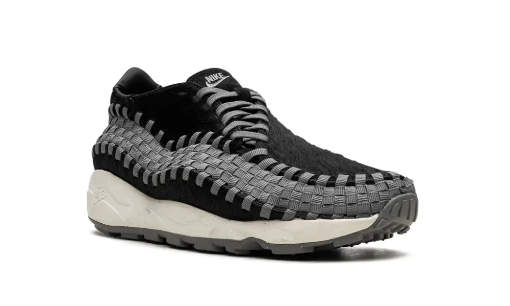 Nike Lifestyle Air Footscape Woven 'Black   Smoke Grey' 