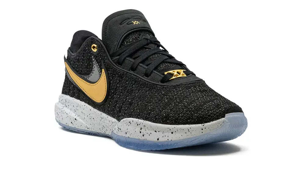 Nike Basketball LeBron 20 'Black Metallic Gold' 