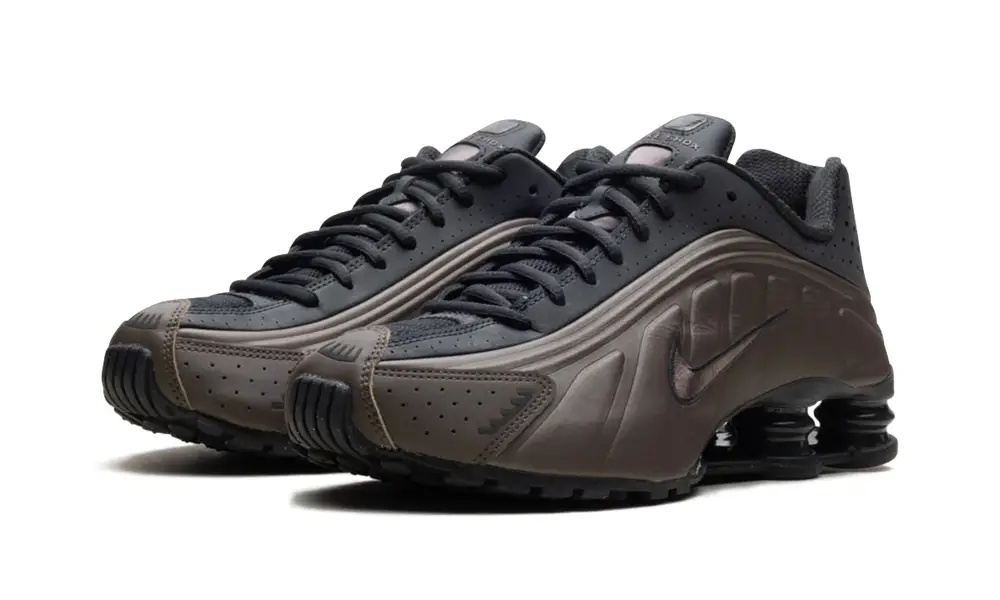 Nike Lifestyle Shox R4 WMNS 'Ironstone Off Noir' 