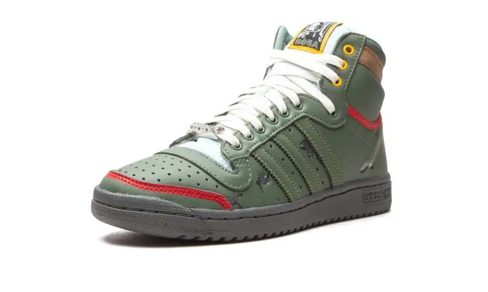 More Adidas Shoes Top Ten Hi 'Star Wars - Boba Fett' 