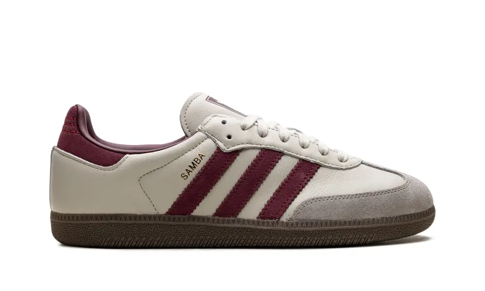 Adidas Samba Samba OG 'Putty Grey Maroon' 