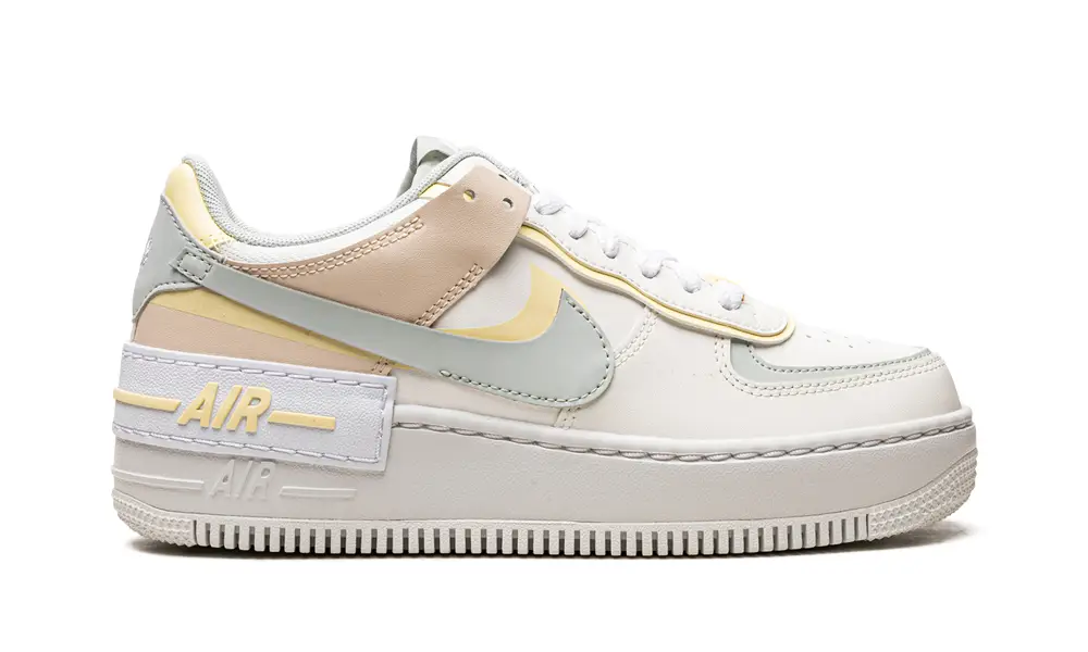 Nike Lifestyle AF1 SHADO WMNS 'Sail   Citron Tint' 