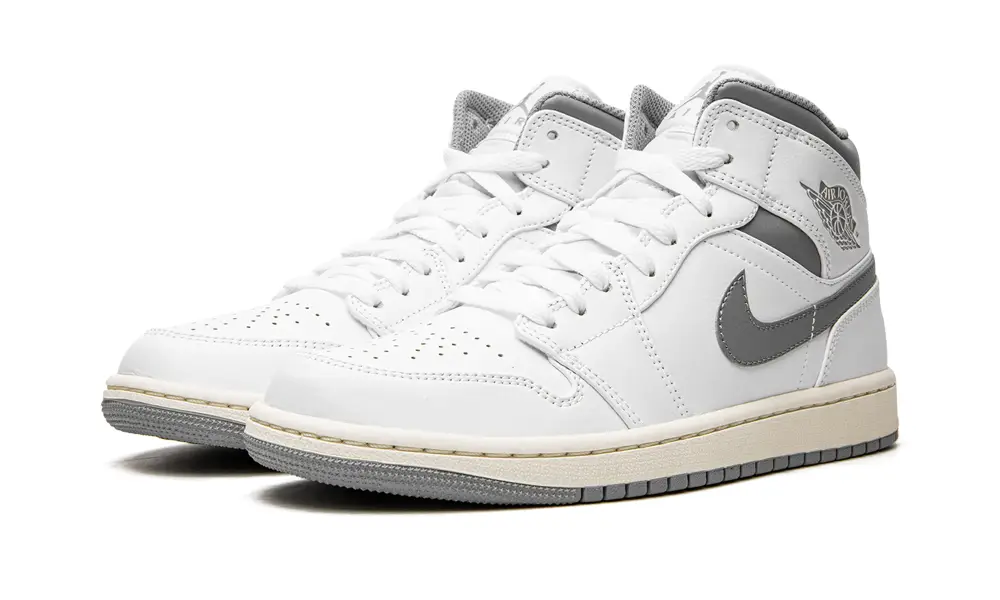 Air Jordan 1 Air Jordan 1 Mid 'White / Stealth Grey' A8A7047