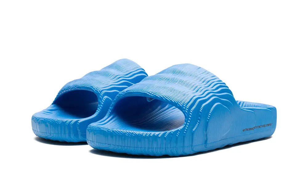 More Adidas Shoes Adilette 22 'Bright Blue'