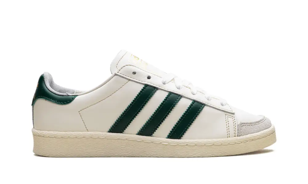 More Adidas Shoes Jabbar Low 'Off White Dark Green'