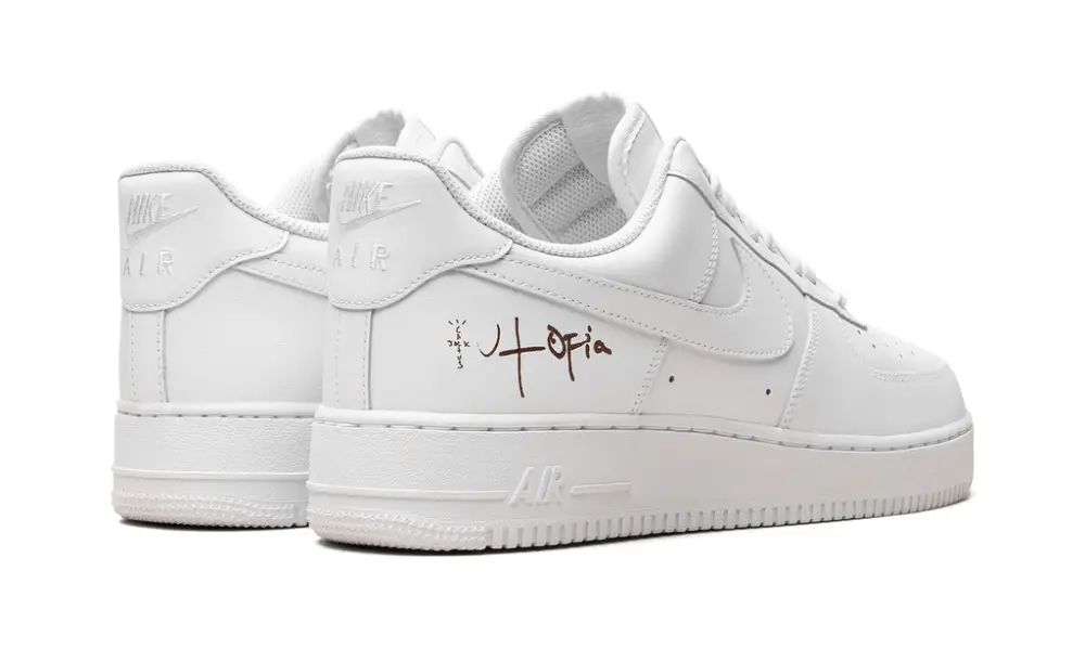 Nike Lifestyle Air Force 1 Low '07 'Travis Scott Cactus Jack Utopia Edition -White' 