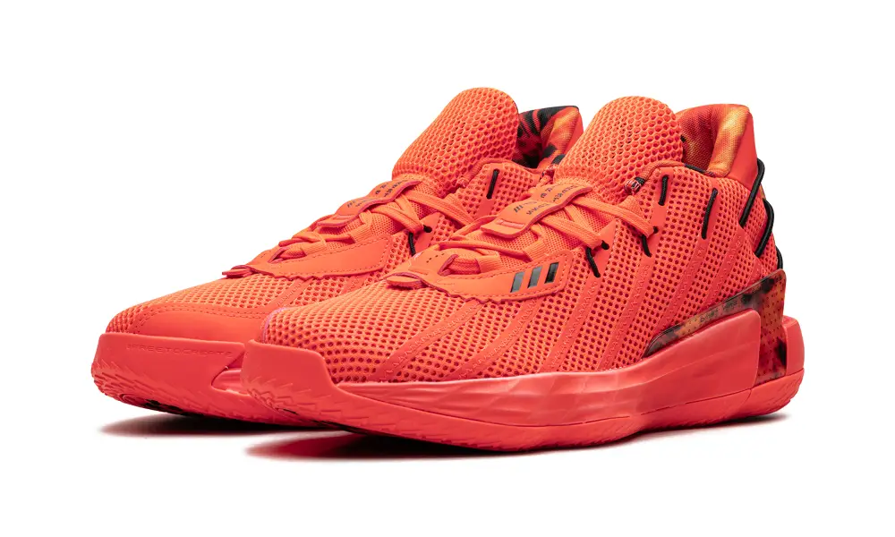 More Adidas Shoes Dame 7 GCA 'Orange' 